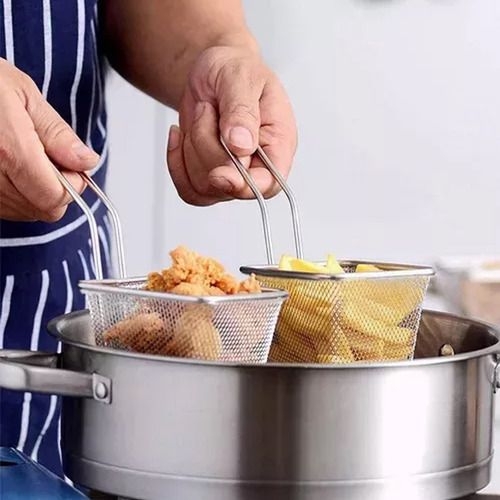 Minicestas, Miniescurridores Para Freír Patatas