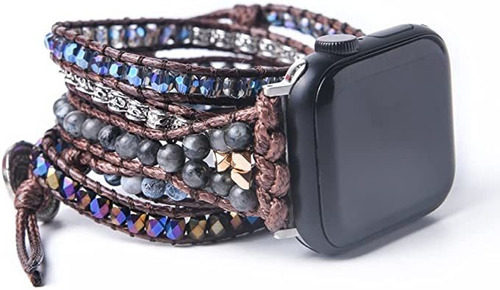 Ygline Pulsera De Cristal Compatible Con Correa De Reloj De.