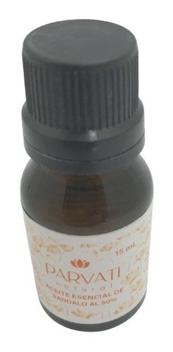 Aceite Esencial De Sandalo 15ml Al 50% Aromaterapia