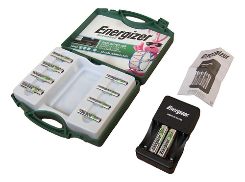 Energizer Recharge Cargador Y Pilas Recargables Aa Y Aaa