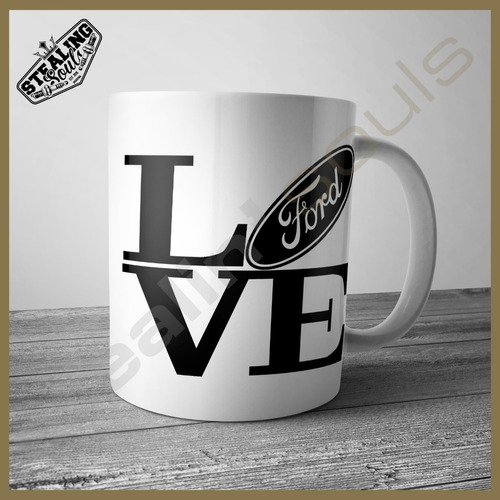 Taza Fierrera - Ford #085 | V8 / Shelby / Rs / St / Ghia 