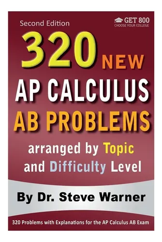 Libro: 320 Problemas De Ap Calculus Ab Ordenados Por Tema Y | Cuotas ...