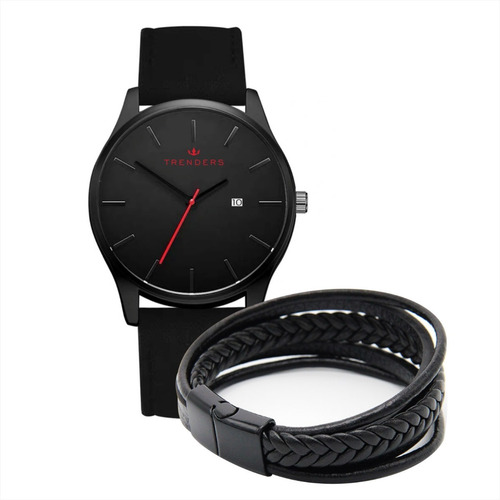 Reloj Black + Pulsera De Regalo, Promo Febrero, Envío Gratis