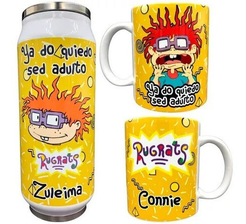 Dúo, Ya Do Quiero Sed Adulto Rugrats Carlitos 