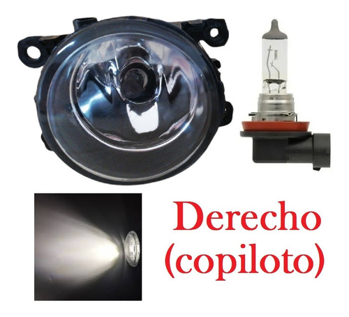 Faro Auxiliar Niebla Halogeno Derecho Ford Explorer 2011