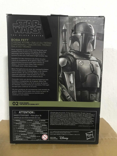 Boba Fett Throne Room Star Wars Black Series Hasbro