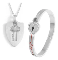 Comprar Y Eu Te Amo Traje A Pulseira Projeção E Chave De Chave Casal