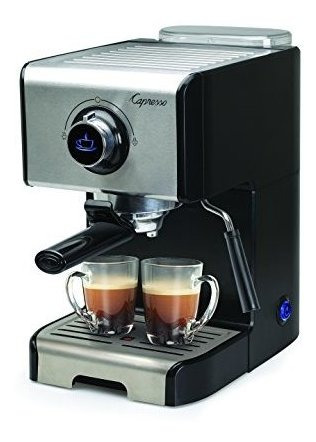 Capresso Negro Acero Inoxidable Ec300 espresso Y Máquina De