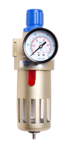 Filtro De Ar Com Regulador 1/2 Befr4000 Fluir P/ Compressor