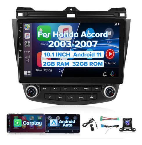 Na1. Autoestéreo 2+32g Con Android 11 Carplay Para Honda.