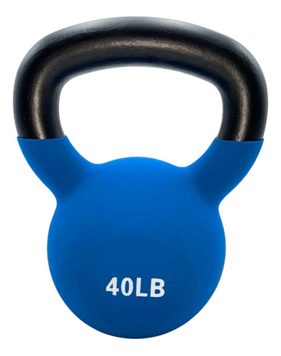 Pesa Rusa 40 Libras Wod Pro Mancuerna 18.14 Kg Gym Crossfit Color Azul