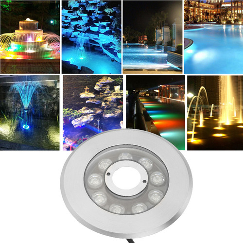 Piscina Impermeable Ac12v Led Ip68 Submarina Para Fuente