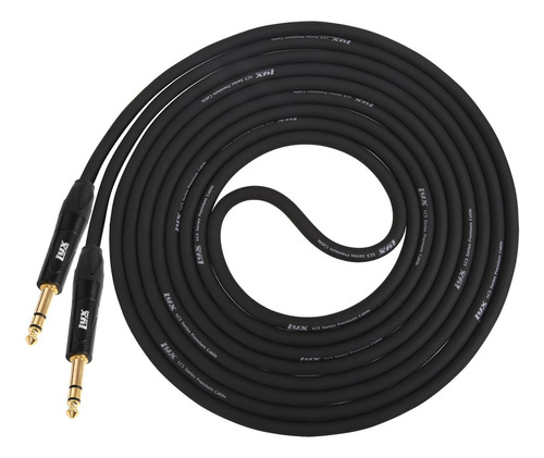 Lyxpro  Trs To  Trs Balanced Audio Cable 15 Feet Male To Mal