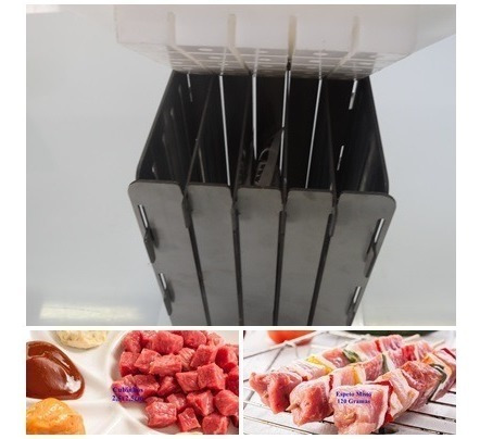 Máquina Profissional Inox 25 Espetos Com Divisórias+brindes