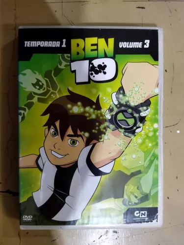 DVD/BLU-RAY COMPACTADO BEN 10 CLÁSSICO 1.2.3.4 TEMPORADA (20DVDS