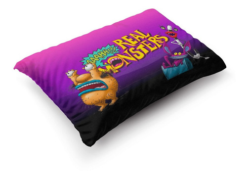 Imagen 4 de 5 de Funda De Almohada Monstruos De Verdad 70x45cm Vudú Love