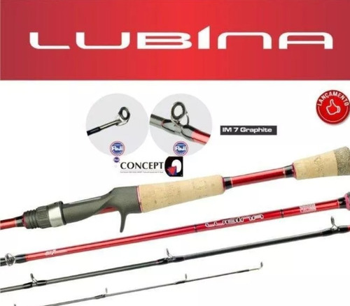 Para Bait Y Señuelos Lubina 1.98 Mts 12-25 Lib Marine Sports