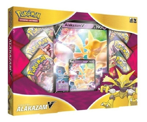 Box Alakazam V Pokemon Copag