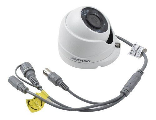 Cámara Domo 720p Gran Angular 92° 2.8mm 20m Ip66 Tvi Ahd Cvi