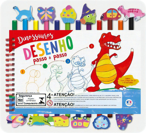 Dinossauros, De Ediciones, Susaeta. Editora Ciranda Cultural, Capa Mole, Edição 1 Em Português, 2024