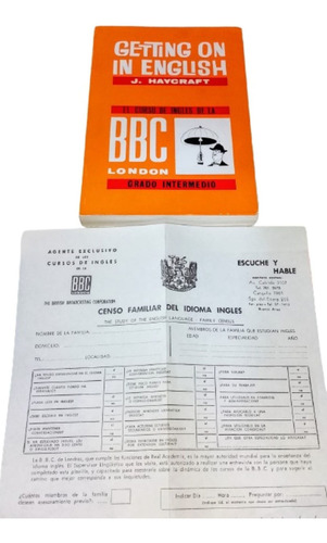 Curso De Ingles Bbc Londres P/coleccionistas Año 1967