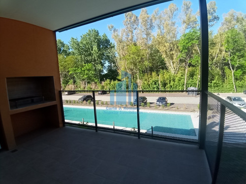 Alquiler Departamento 2 Ambientes Con Cochera Y Piscina En Pilar