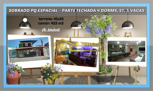 Imagem 1 de 15 de Sobrado Pq Espacial 4 Dorms. St - 561