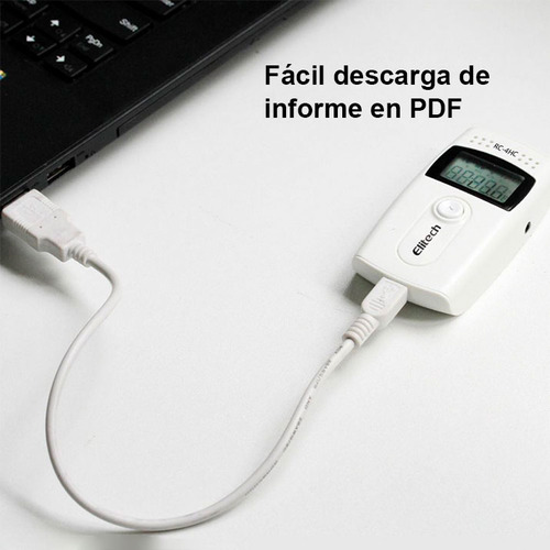 Registrador Temperatura Humedad Rc-4hc Usb Data Logger