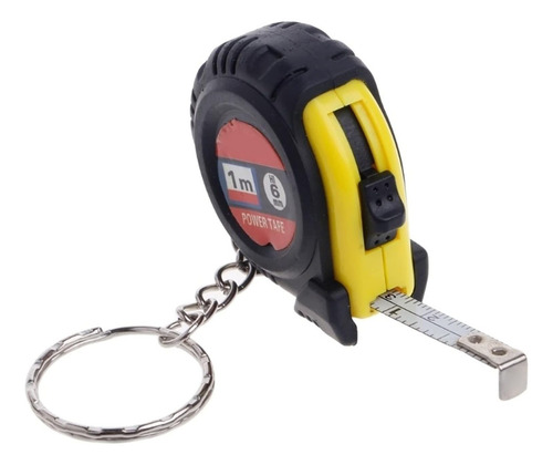 Pack 3 Llavero Cinta Métrica De Acero Flexómetro 1 Metro