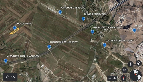 Imagen 10 de 13 de Terreno Rústico Por La Atlixcayotl A 500 M De Autopista