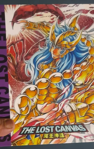 Escorpio Kardia Myth Cloth Ex Saint Seiya Lost Canvas Mst (Reacondicionado)