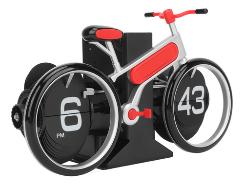 Reloj Plegable Con Forma De Bicicleta Creative Automatic Dow