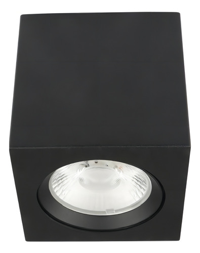 Lámpara Spot Led Interior Tecnolite 10YSNLED010MV30N Asterope 10 W Luz Cálida Color Negro