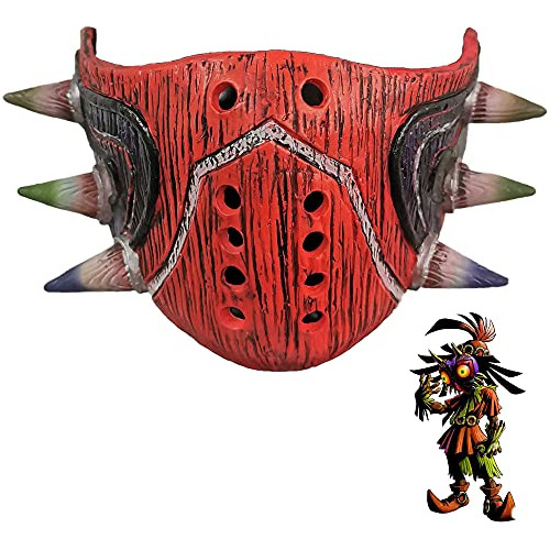 Disfraz Majora's Mask Zelda, Accesorios Coloridos