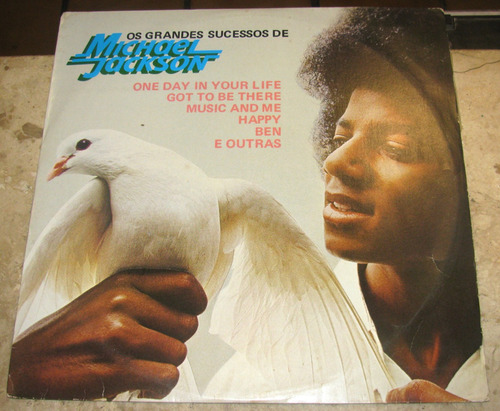 Lp Michael Jackson - Grandes Sucessos (1975) Motown