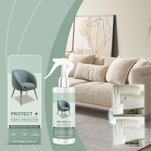 Protetor De Tecido: Solução De Spray Para Proteção De Sofá D