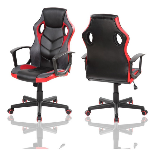 Imagen 5 de 8 de Silla De Oficina Gamer Gerencial Giratoria