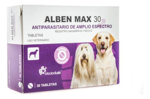 Suplemento Perros Alben Max 30, 30 Tabs
