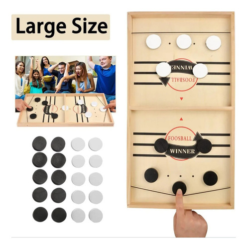 Ch Juego De Mesa Foosball Winner, Ligero Y Compacto, F