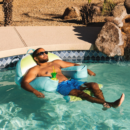 Flotador De Piscina Lazy Lounger Para Relajación Total