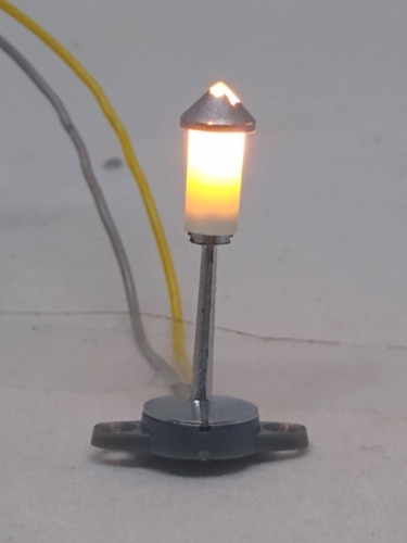 Imagen 4 de 7 de Nico 1 Farola De Plaza 25 Mm D Metal Marklin Esc Z (eih 78)