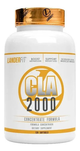 Cla 2000 Ácido Linoleico 120 Sofgels - Landerfit