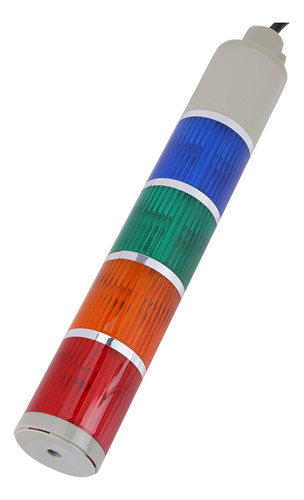 Señal Industrial Warning Stack Con Destello Rojo, Verde, Ama
