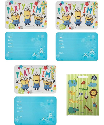 Amscan Despicable Me Birthday Party Supplies Bundle Pack Inc