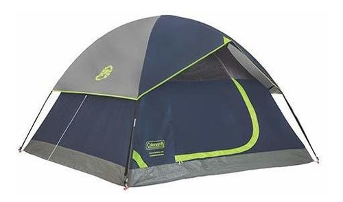 Coleman, Carpa Domo Sundome, 4 Personas, Azul / Gris