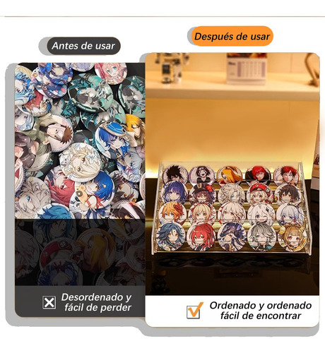 Esmalte De Uñas Caja De Maquillaje De Exhibición De Acrílico Claro