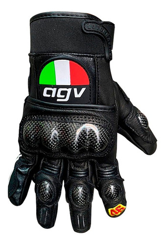 Guantes Moto Protección Nudillos Y Palma - As