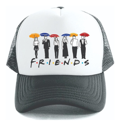 Gorra Trucker Friends Sublimada - Personalizados Con Tu Logo