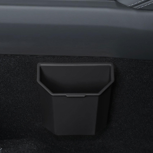 Contenedor De Basura Para Coche, Cesta De Basura Negro