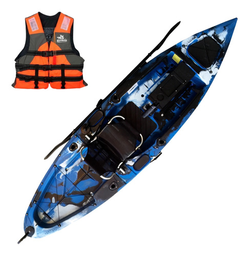 Kayak Caiaker Marlin Sin Motor 1plaza Resistente Aventureros